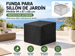 Funda Sillón de exterior pequeño 94x87x68cm
