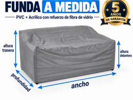 Funda para Sofá de Jardin a medida