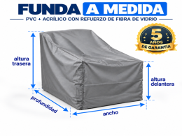 Funda Sillón de Exterior a medida