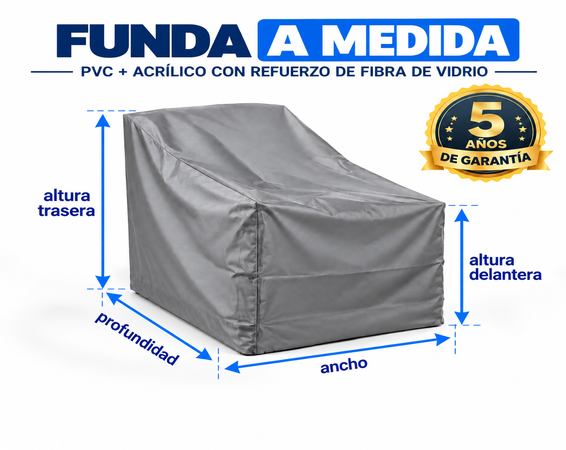 Funda Sillón de Exterior a medida