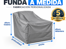 Funda Sillón de Exterior a medida