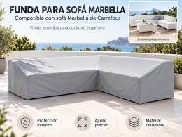 Funda a medida para mueble Marbella Carrefour